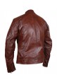 Men's Retro Brown Waxed Jacket